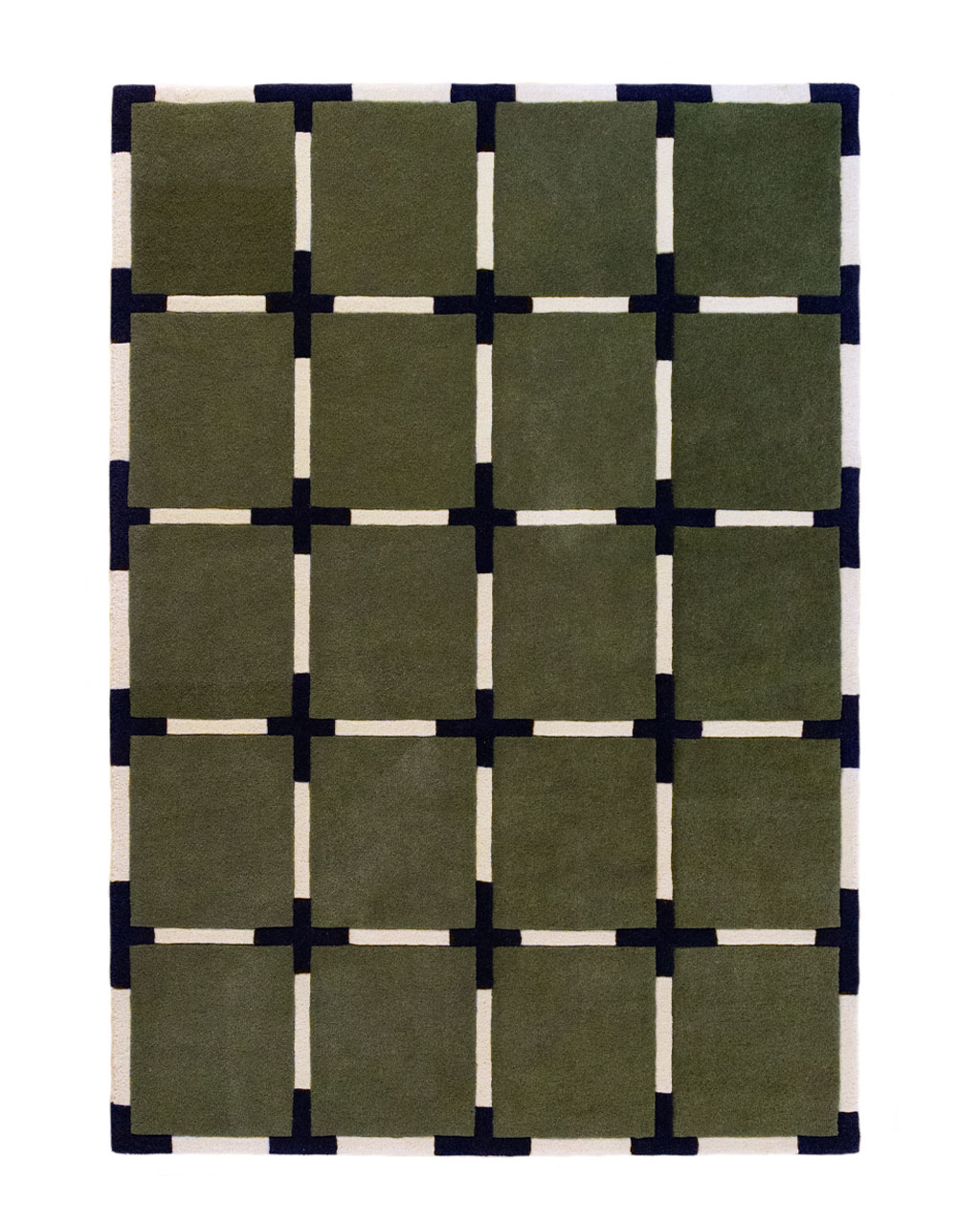 Tapis de chambre Asta kaki créé par Camille Techer